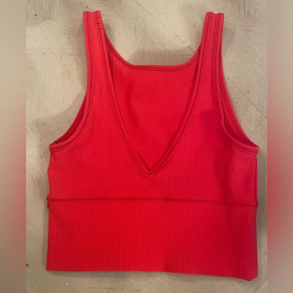 LuLuLemon reversible crop tank